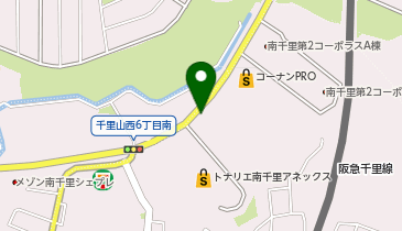 タイムズトナリエ南千里アネックスの地図画像