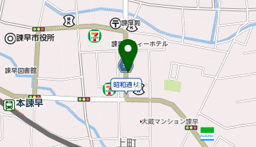 タイムズ諫早八坂町の地図画像