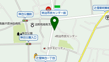 タイムズ明治市民センターの地図画像