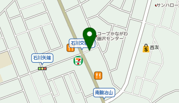 タイムズ石川コミュニティセンターの地図画像