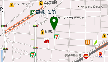 ポスパーク高槻駅前の地図画像