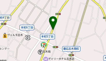 タイムズ志木本町5丁目の地図画像