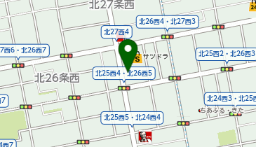 タイムズサツドラ北26条店の地図画像