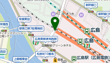 タイムズJR広島駅南口ミナモアの地図画像