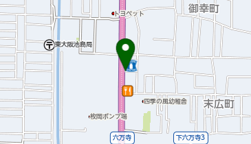 タイムズ東大阪六万寺の地図画像