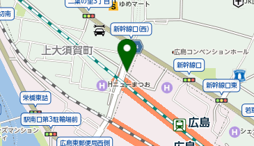 タイムズJR広島駅北口立体の地図画像