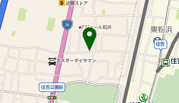 タイムズ粉浜第5の地図画像