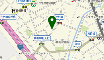 タイムズ千葉神明町第5の地図画像