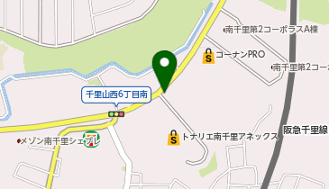 タイムズトナリエ南千里アネックス(立体)の地図画像