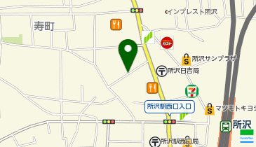 タイムズ所沢日吉町第7の地図画像