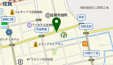 タイムズ佐賀市役所前の地図画像