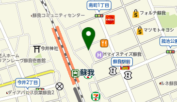 タイムズ蘇我第18の地図画像