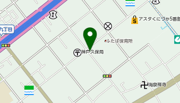タイムズふたば学舎の地図画像