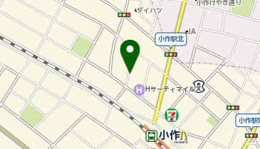 タイムズ小作駅前第5の地図画像