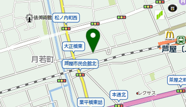 タイムズラリーブ芦屋の地図画像