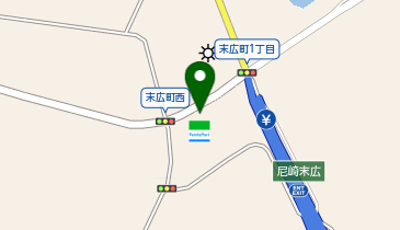 タイムズファミリーマート尼崎末広インター店の地図画像