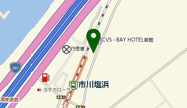 タイムズCVS・ベイホテル本館の地図画像