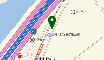 タイムズCVS・ベイホテル新館の地図画像