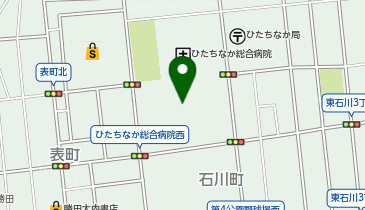 タイムズひたちなか総合病院東の地図画像