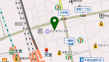 タイムズ大宮宮町1丁目の地図画像