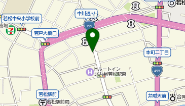 タイムズ若松の地図画像