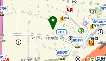 タイムズ長野南石堂第2の地図画像