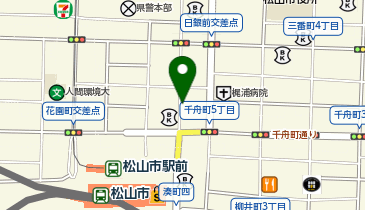タイムズ松山三番町5丁目の地図画像