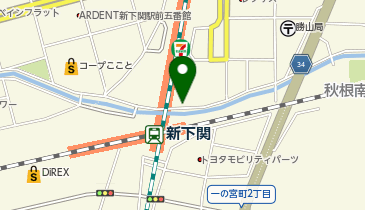 タイムズ新下関駅東口の地図画像