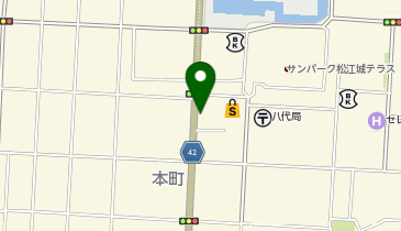 タイムズマックスバリュ八代店の地図画像