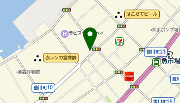 タイムズラビスタ函館ベイの地図画像