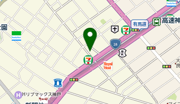 タイムズ福原第10の地図画像