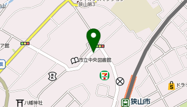 タイムズ狭山市駅西口駐車場の地図画像