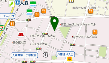 タイムズアパホテル大森駅前東の地図画像