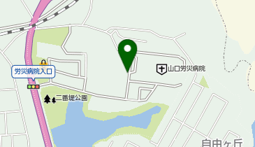 タイムズ山口労災病院の地図画像