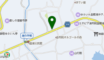 タイムズ湯布院川上第2の地図画像