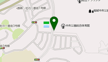 稲城中央公園総合体育館南の地図画像