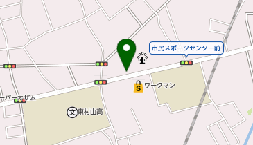 タイムズTAC東村山スポーツセンター第1の地図画像