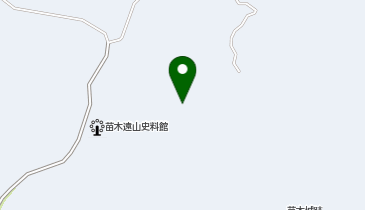 タイムズ苗木城跡A1駐車場の地図画像