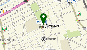 タイムズ西区庁舎駐車場の地図画像