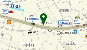 タイムズHOTELルブラ王山の地図画像