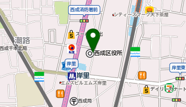 タイムズ西成区役所の地図画像