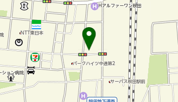 タイムズ秋田中通第5の地図画像