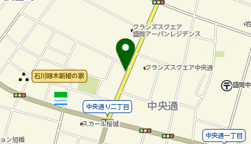 タイムズ盛岡中央通第3の地図画像