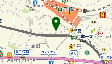 タイムズ千葉駅西口第3の地図画像