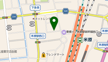 タイムズ米原駅西口第3の地図画像