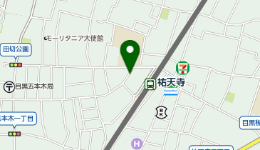 タイムズ祐天寺駅前第3の地図画像