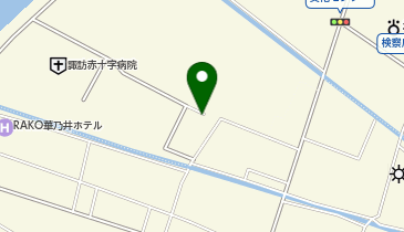 タイムズ諏訪赤十字病院第2(健診専用)駐車場の地図画像