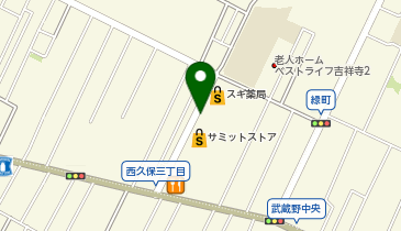 タイムズグリーンパークビル(3F)の地図画像