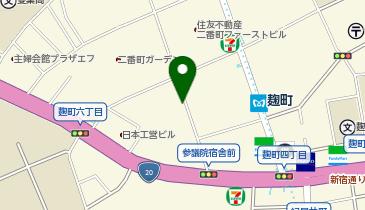 タイムズ二番町第7の地図画像