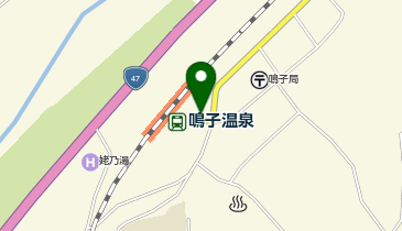 タイムズ鳴子温泉駅前の地図画像